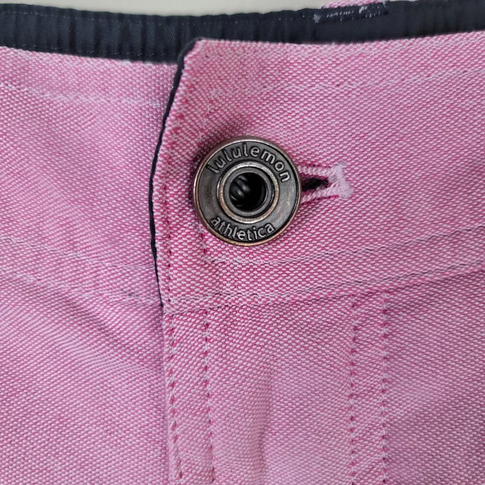 Lululemon Commission Shorts Chino Stretch Size 34